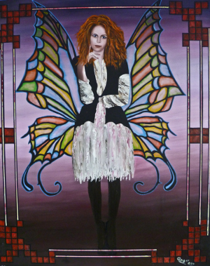 Knicke 47, Öl auf Leinwand, 90 x 110 cm, 2015